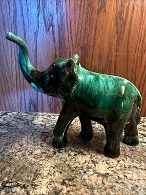 Blue Mountain Pottery Elephant Figurine